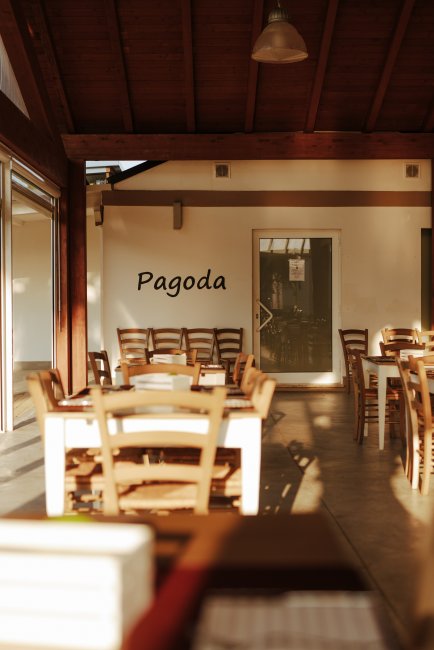 Interno di un ristorante chiamato 